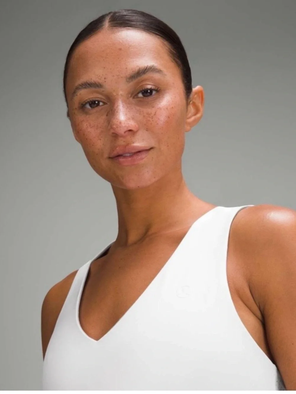 lululemon athletica White Racerback Flared Tennis Dress